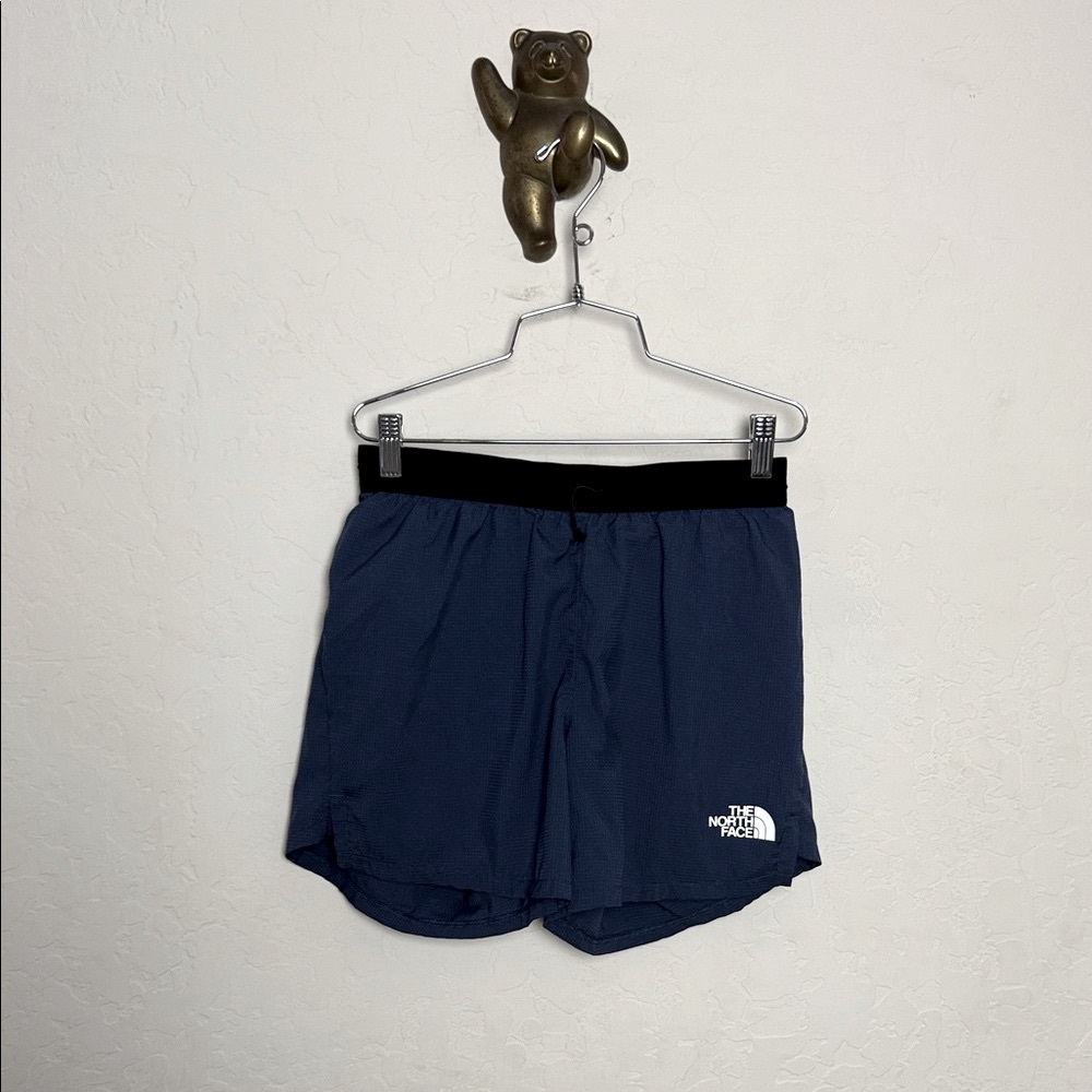 The North Face Navy Blue running shorts men size S